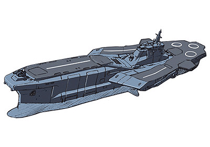 スペングラー級MS搭載型強襲揚陸艦